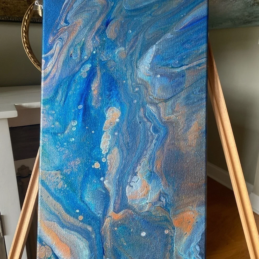 Original canvas artwork 10 x 20